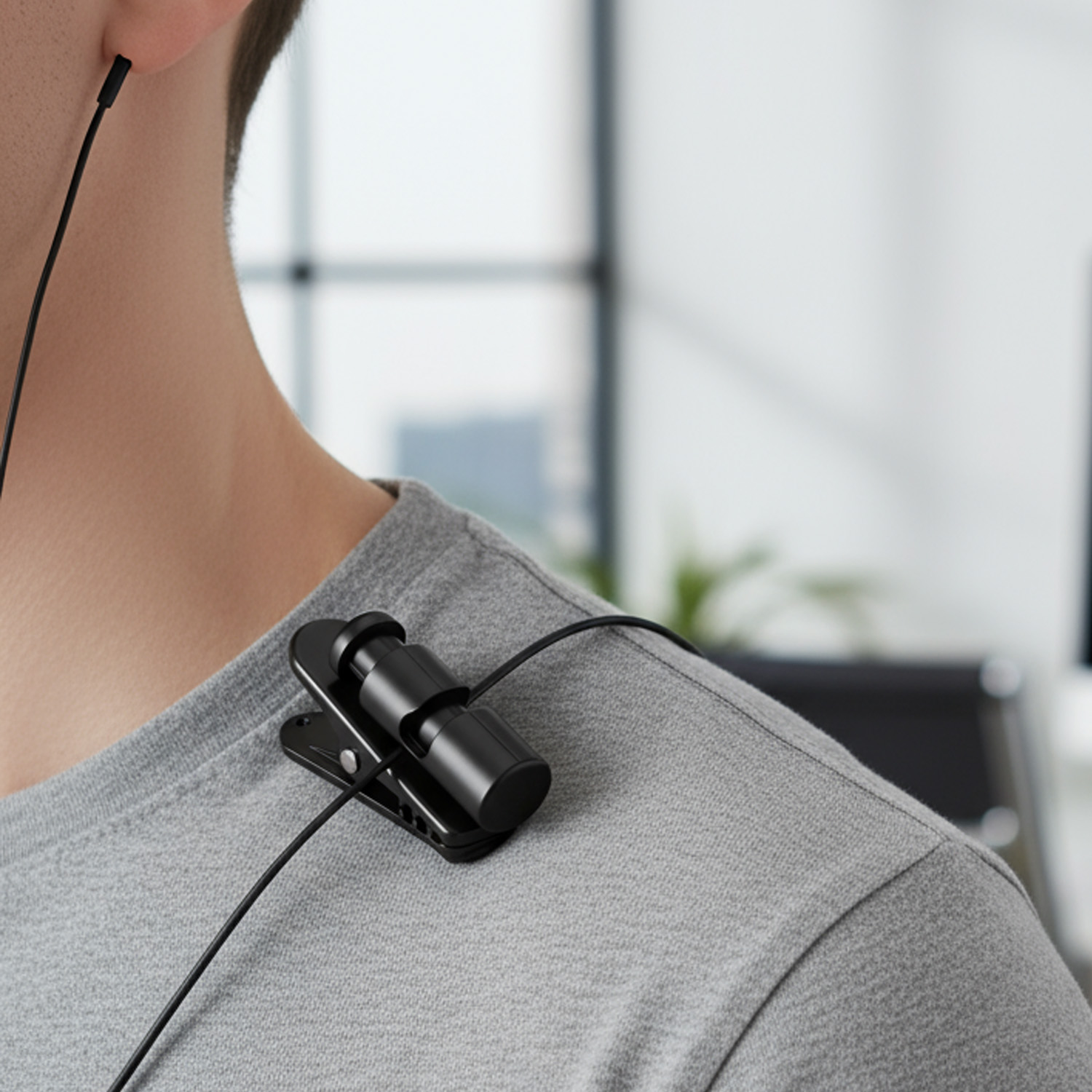 Wired Earphone Mic - 1-10Pack Hoofdtelefoonbevestigingsclips Headsetkabelclips Kabelklemhaken Draagbare kraag