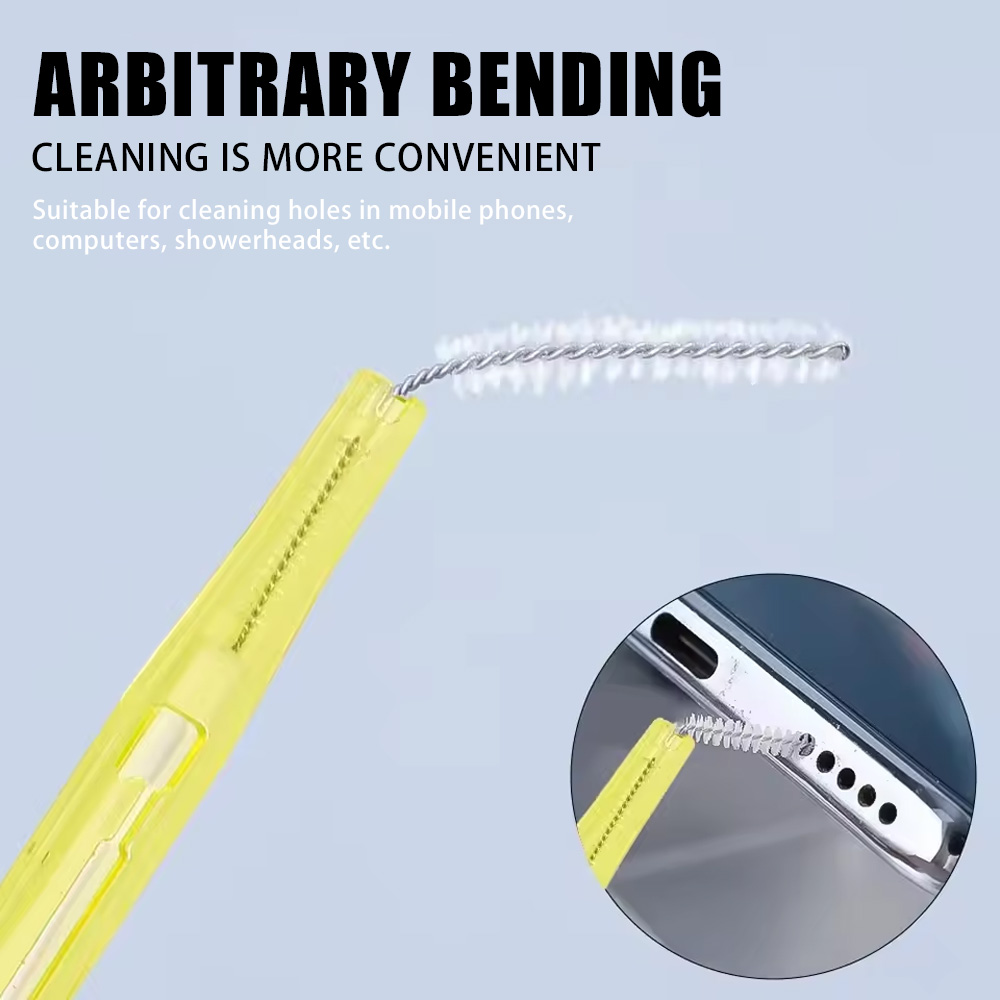 Earbuds Charging Case - 2-in-1 intrekbare telefoonreinigingsset Oortelefoon Oordopjes Borstel