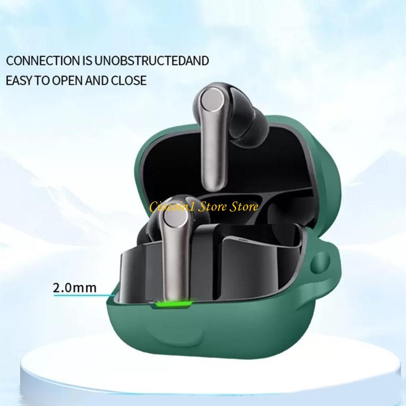 Earbuds Charging Case - A3PC zachte vloeibare siliconen beschermhoes voor