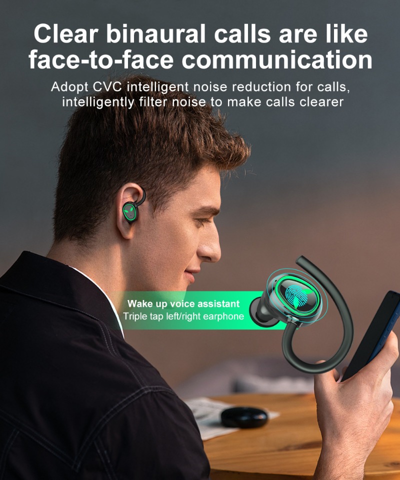 Op maat gemaakte sport Bluetoo - Sports Earphone Hook recensie en prijs