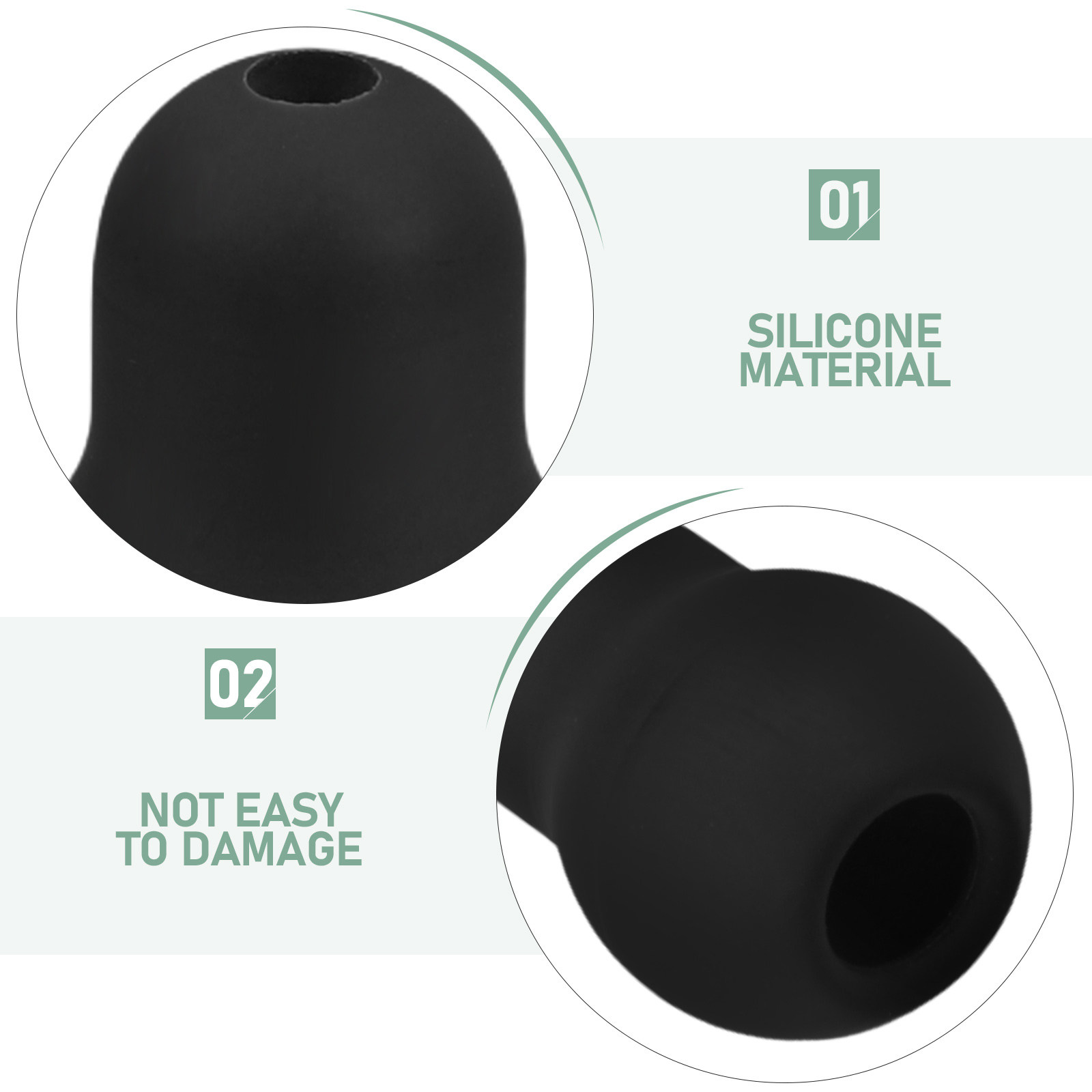 6 stuks siliconen oordopjes vo - Silicone Ear Tip Replacement recensie en prijs