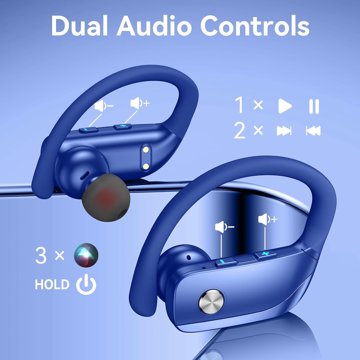 Draadloze oordopjes met 80 uur - Sports Earphone Hook recensie en prijs