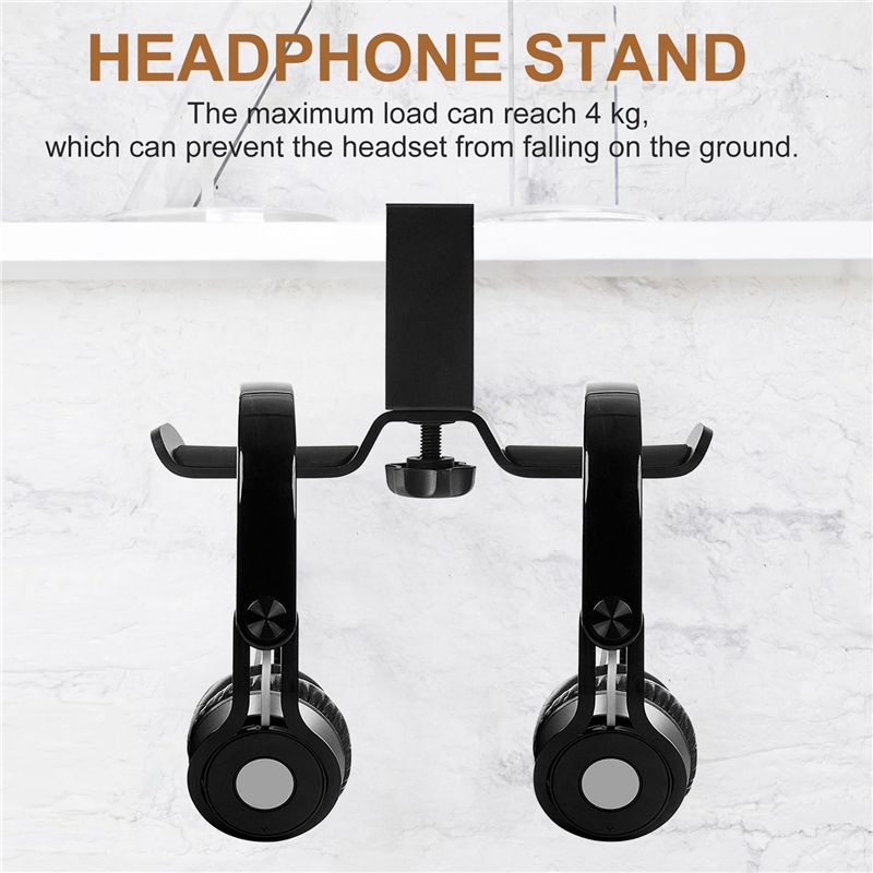 Vooraanstaande dubbele hoofdte - Headphone Stand Desk recensie en prijs